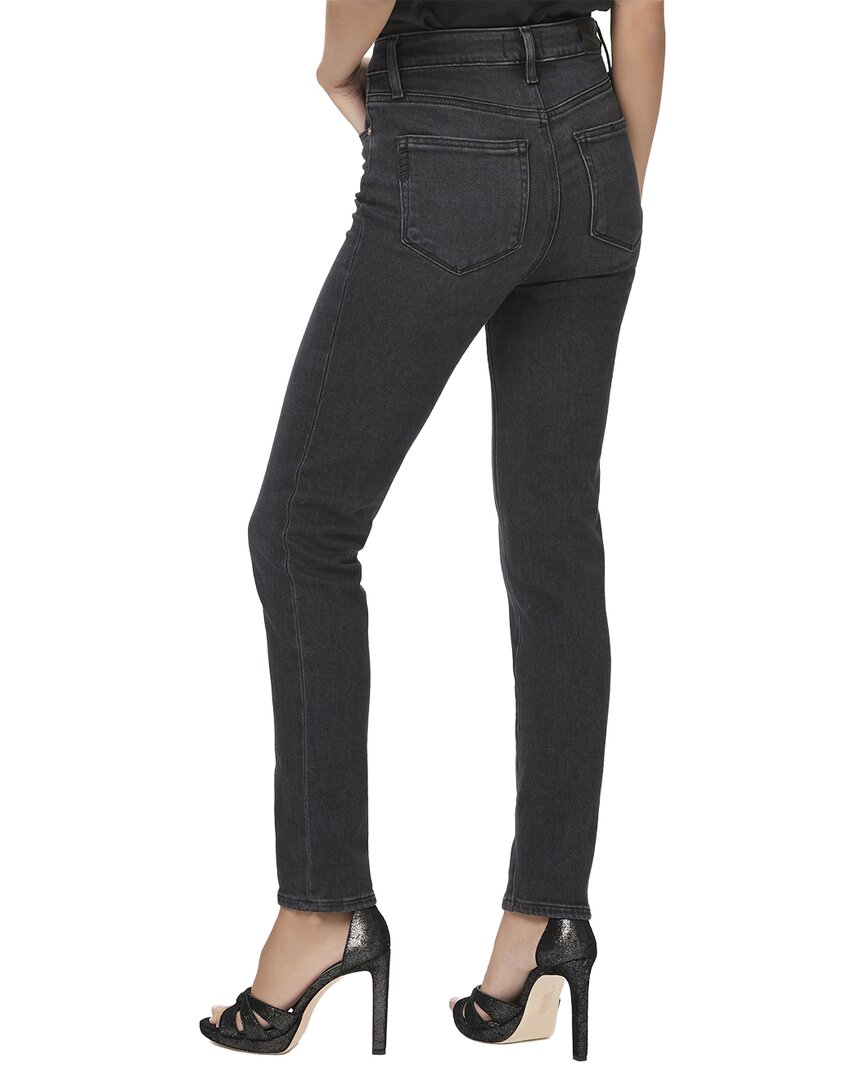 Paige Gemma Black Lotus High Rise Slim Cigarette Jean