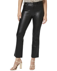 Paige Claudine Black High Rise Sleek Ankle Flare Jean