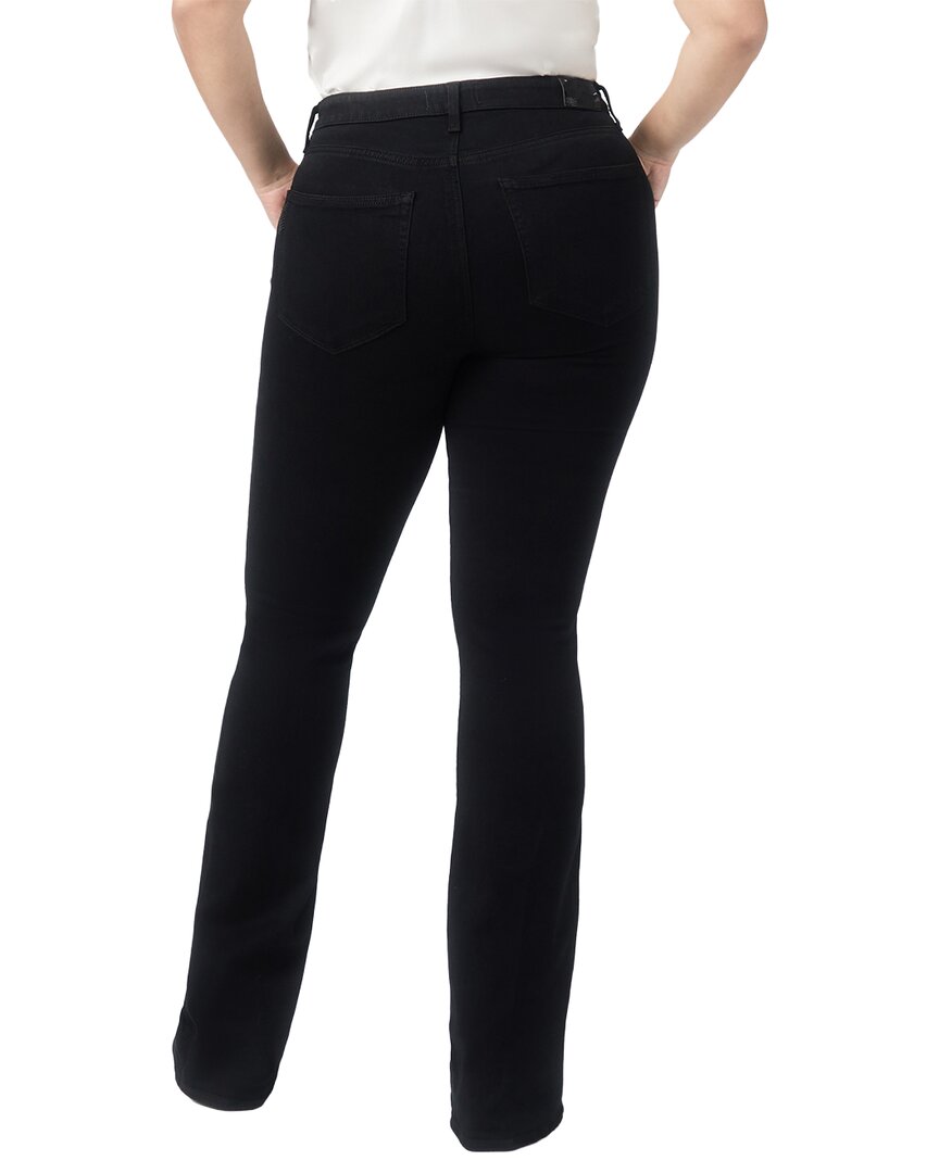 Paige Hourglass Black Shadow High Rise Boot Cut Jean