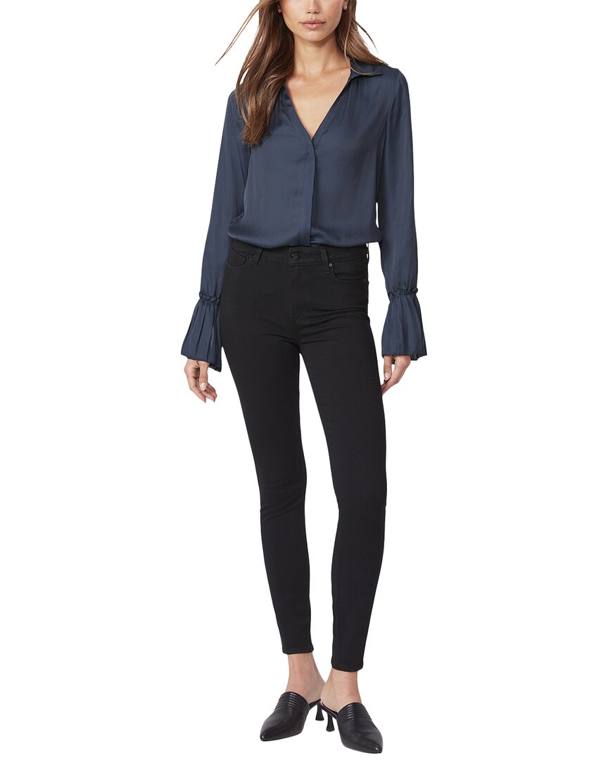 Paige High Rise Muse Black Shadow High Rise Skinny Jean