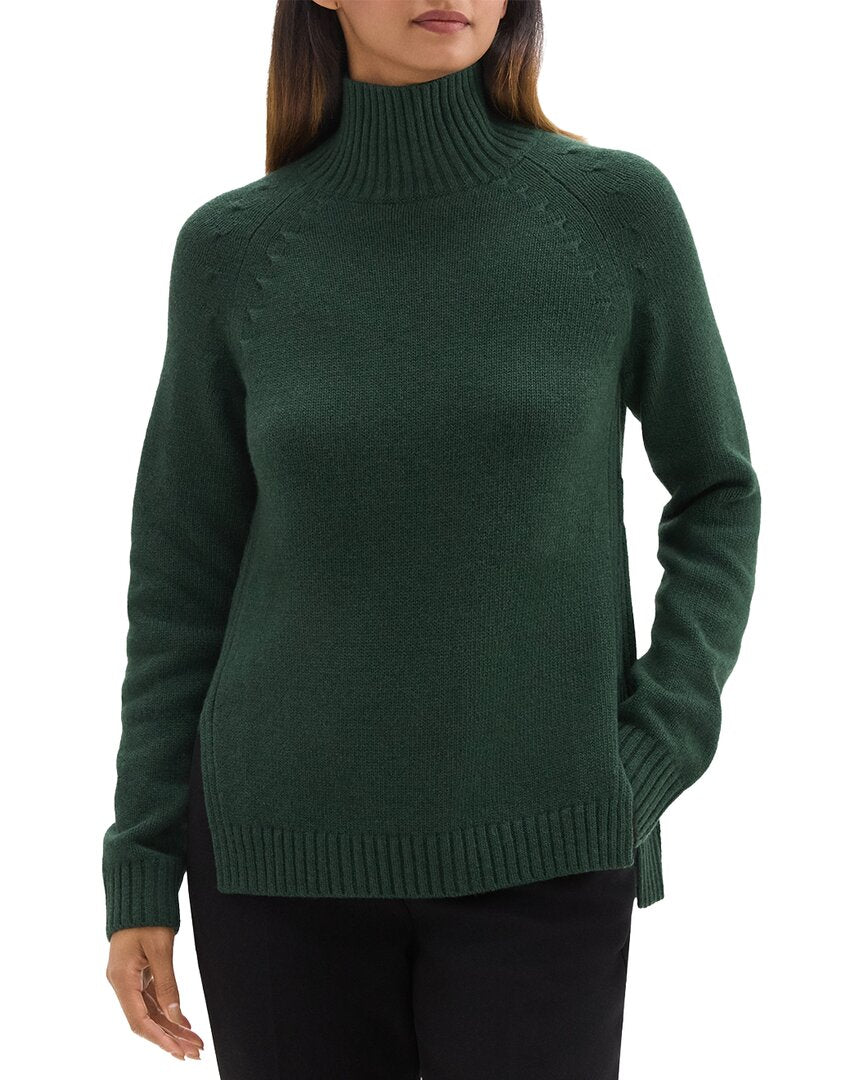 Theory Side Rib Wool Tank