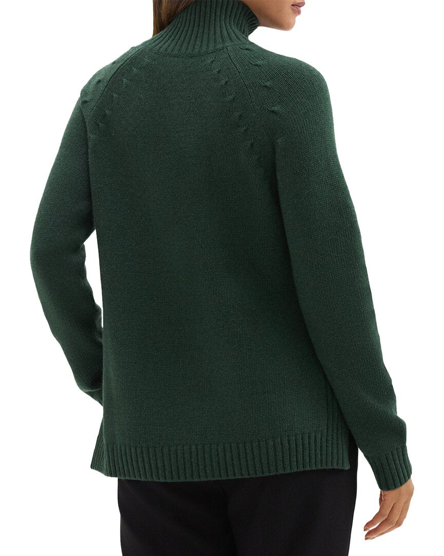 Theory Side Rib Wool Tank