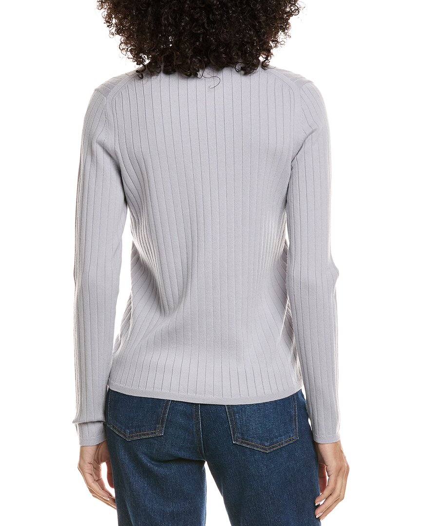 Theory Wide Rib Wool-Blend Sweater