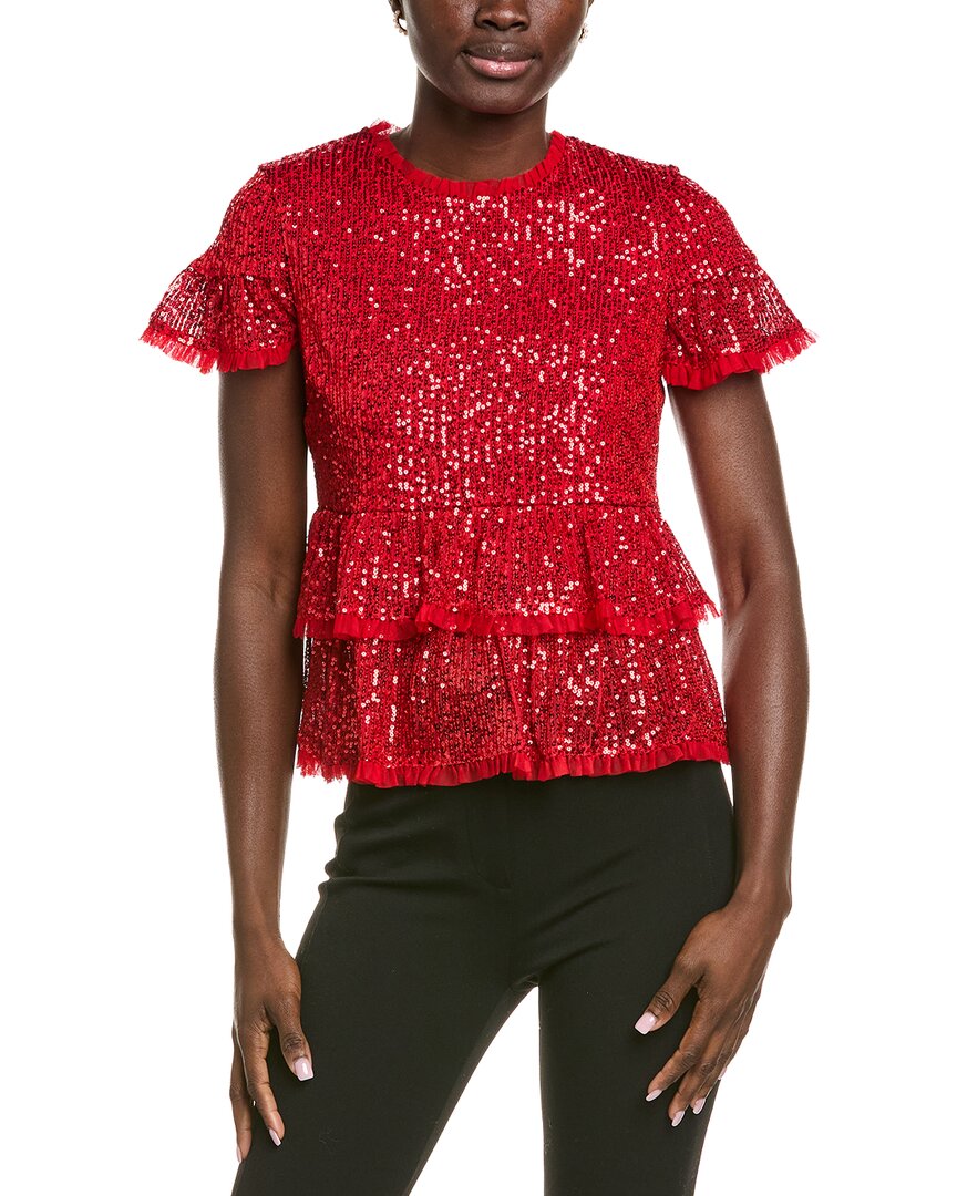 Endless Rose Sequin Babydoll Top