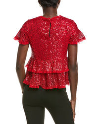 Endless Rose Sequin Babydoll Top