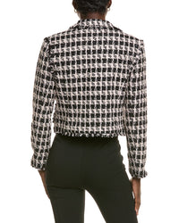Endless Rose Fringed Tweed Blazer