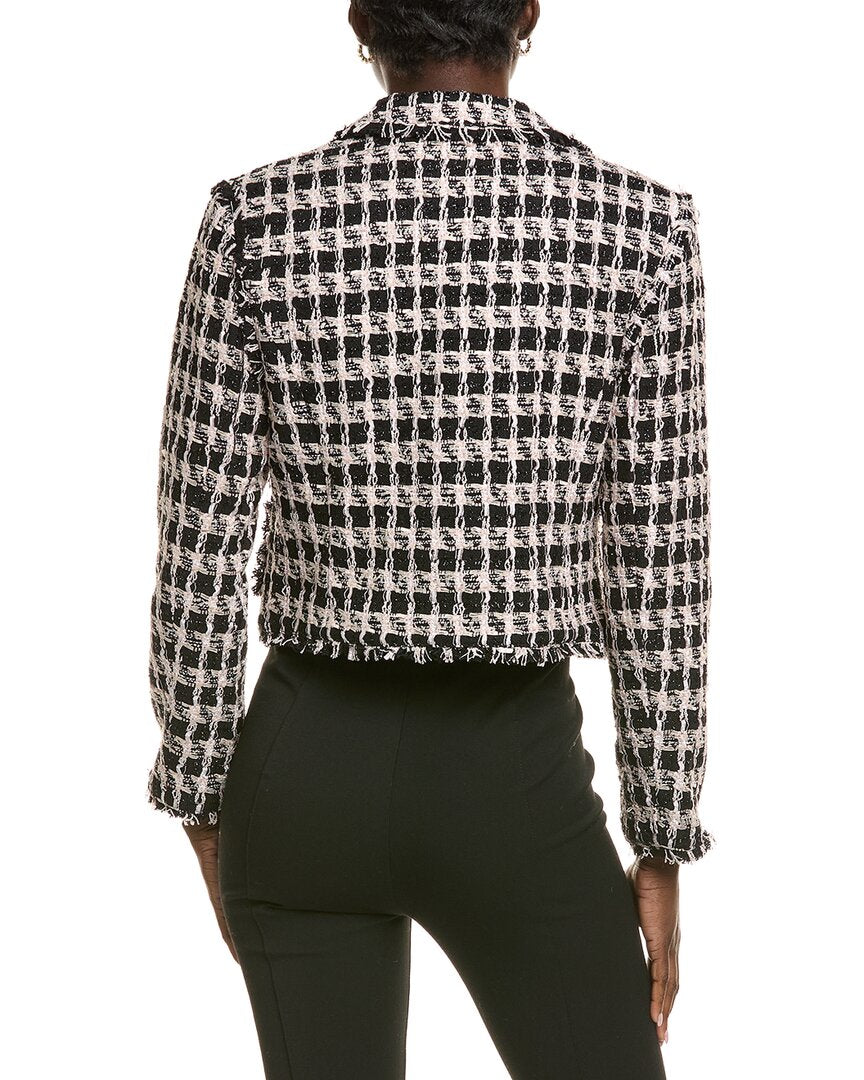 Endless Rose Fringed Tweed Blazer