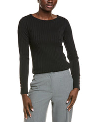Endless Rose Lurex Buttoned Top