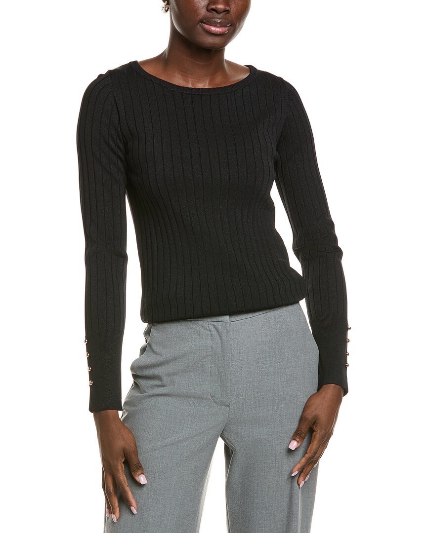 Endless Rose Lurex Buttoned Top