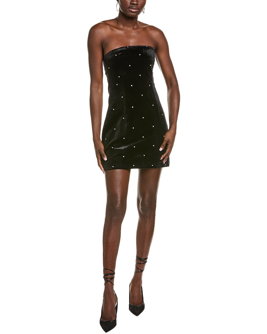 Endless Rose Velvet Rhinestone Mini Dress