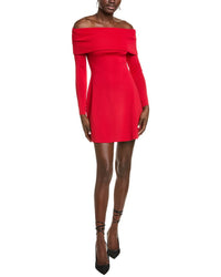 Endless Rose Endless Rose Off-Shoulder Flare Mini Dress