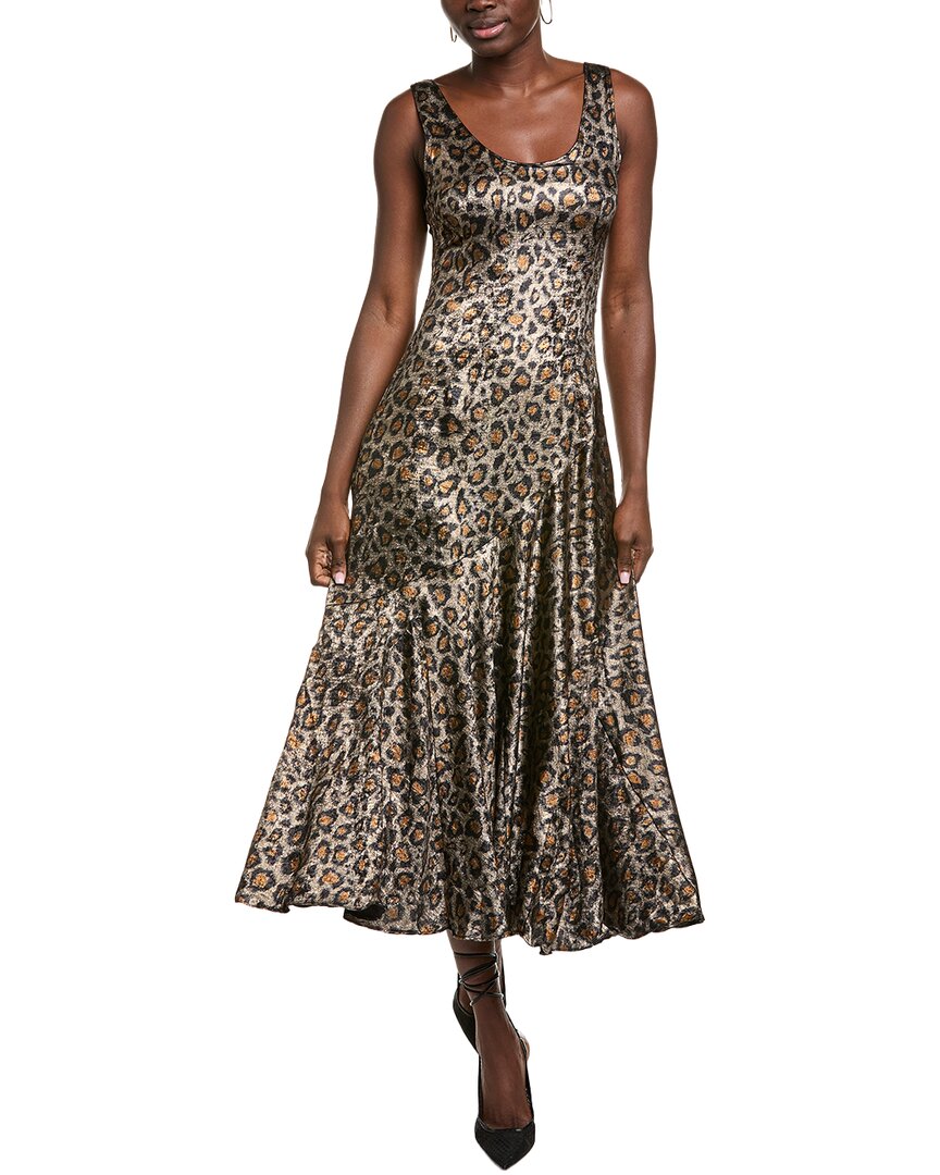 Endless Rose Animal Print Maxi Dress