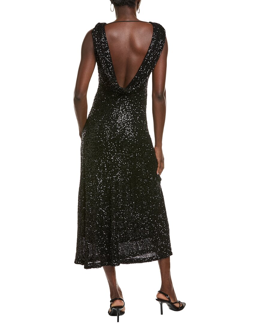 Endless Rose Open Back Sleeveless Sequins Maxi Dress
