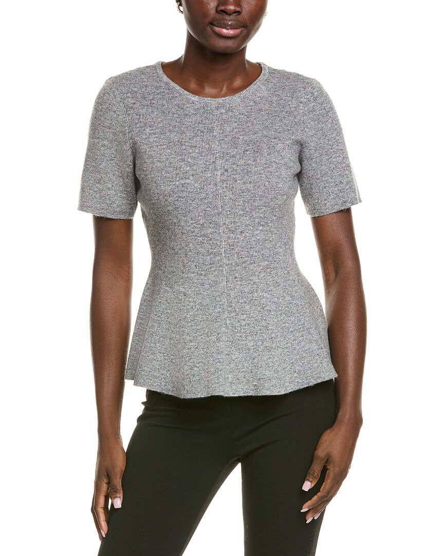 Endless Rose Peplum Wool-Blend Sweater