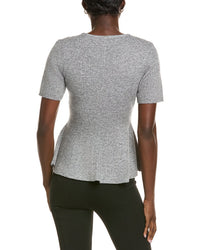 Endless Rose Peplum Wool-Blend Sweater