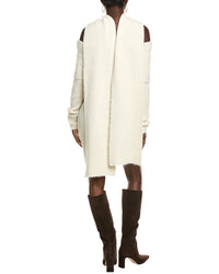 Endless Rose Off-Shoulder Wool-Blend Sweaterdress
