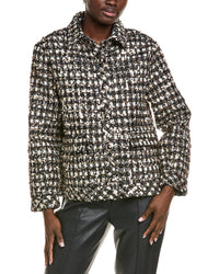 Endless Rose Sequins Check Jacket