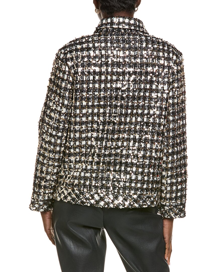 Endless Rose Sequins Check Jacket