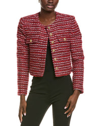 Endless Rose Tweed Wool-Blend Jacket