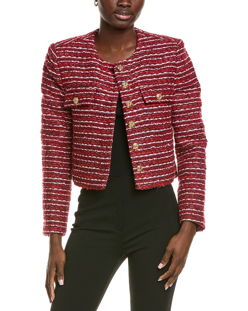 Endless Rose Tweed Wool-Blend Jacket