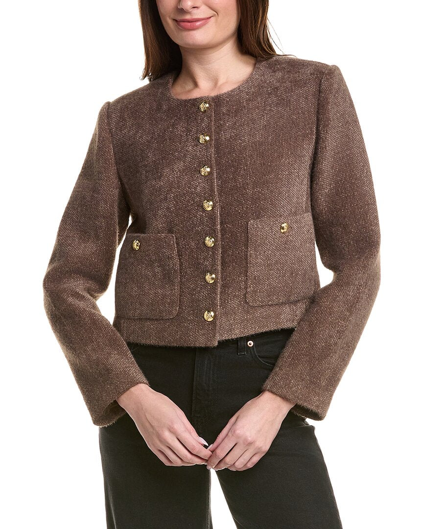 English Factory Cropped Jacket