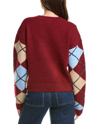English Factory Argyle Sweater
