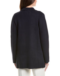 English Factory Polo Long Double-Breasted Cardigan