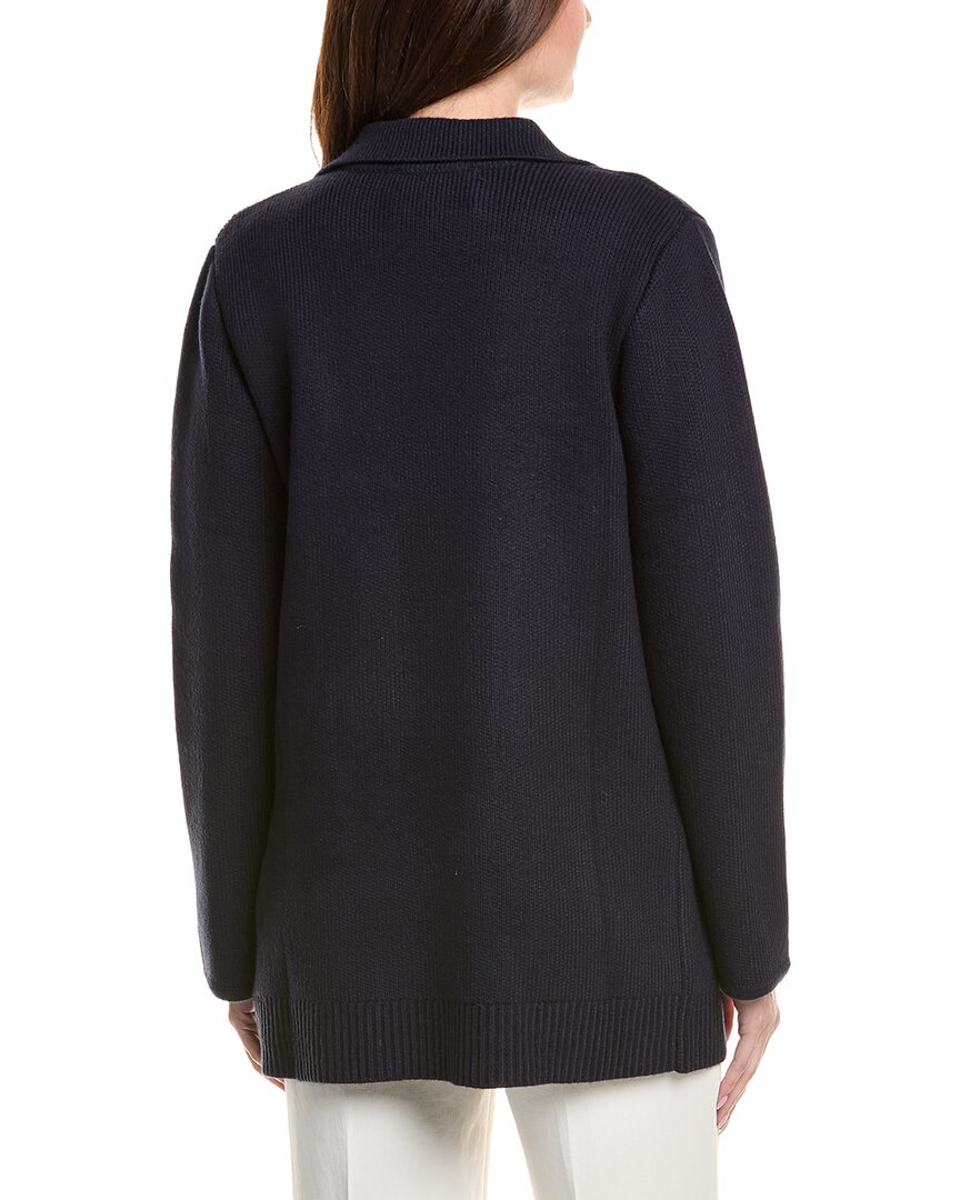 English Factory Polo Long Double-Breasted Cardigan