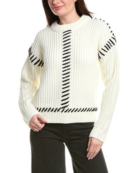English Factory Stitch Detailed Chunky Sweater