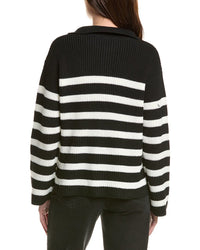English Factory Wool-Blend 1/2-Zip Sweater
