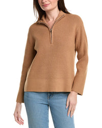 English Factory Collared 1/2-Zip Sweater