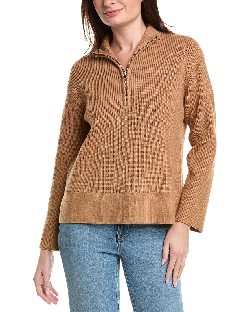English Factory Collared 1/2-Zip Sweater