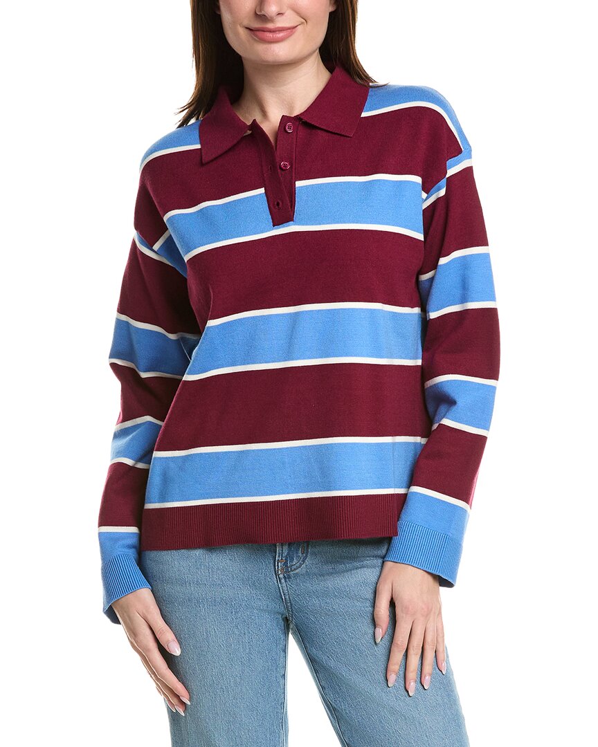 English Factory Striped Polo Shirt