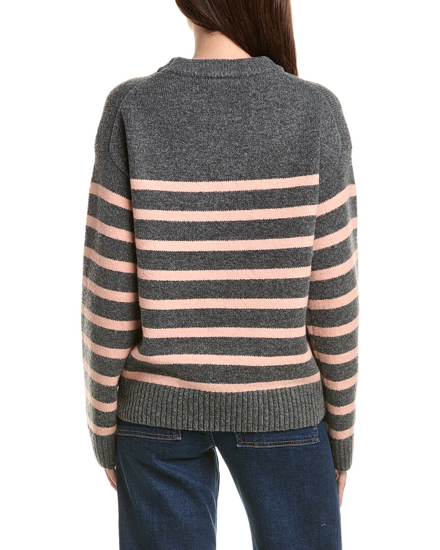 English Factory Striped Crewneck Sweater