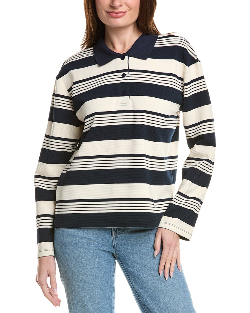 English Factory Striped Polo Shirt