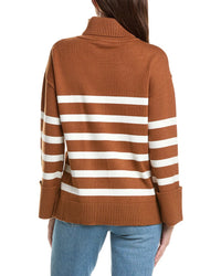 English Factory Turtleneck Stripe Sweater