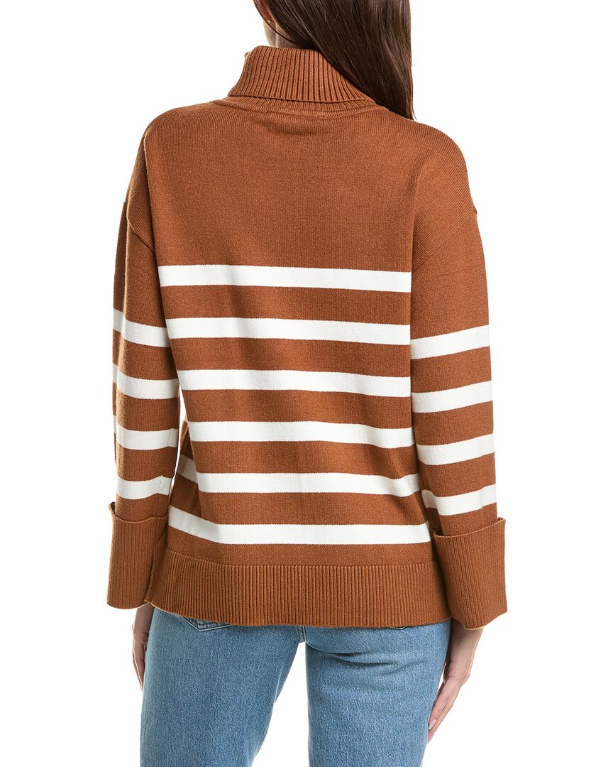 English Factory Turtleneck Stripe Sweater