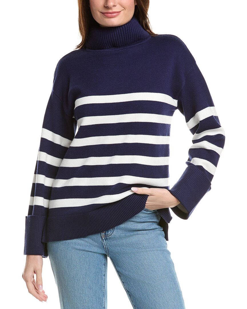 English Factory Turtleneck Stripe Sweater
