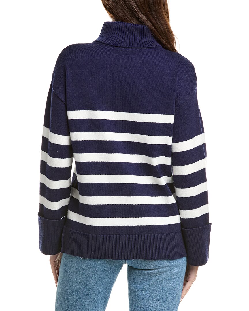English Factory Turtleneck Stripe Sweater