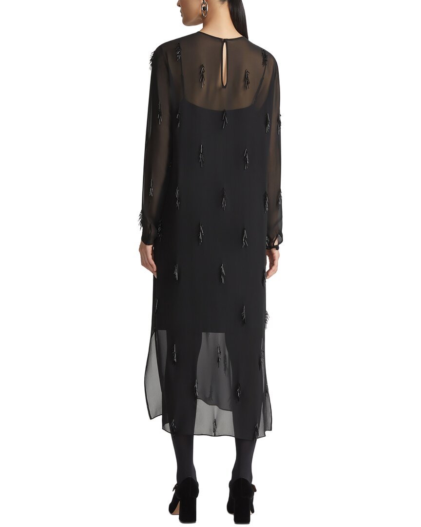 Lafayette 148 New York Lafayette 148 New York Hand Beaded Shift Dress