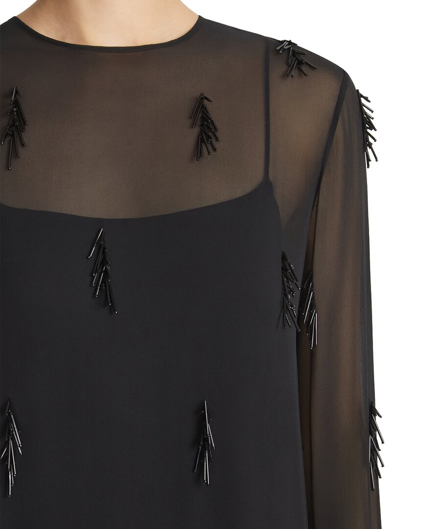 Lafayette 148 New York Lafayette 148 New York Hand Beaded Shift Dress