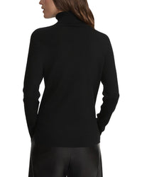 Lafayette 148 New York Lafayette 148 New York Ribbed Saddle Sleeve Turtleneck