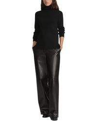 Lafayette 148 New York Lafayette 148 New York Ribbed Saddle Sleeve Turtleneck