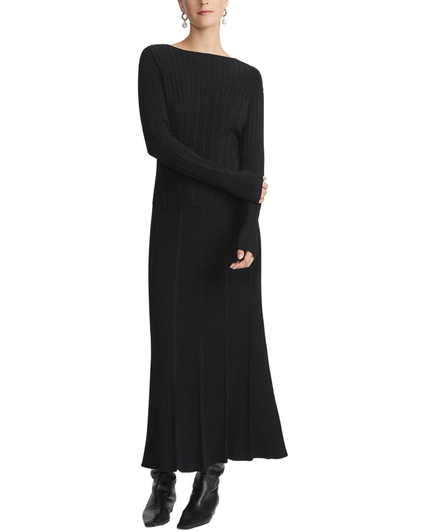Lafayette 148 New York Lafayette 148 New York Ribbed Bateau Neck Sweater
