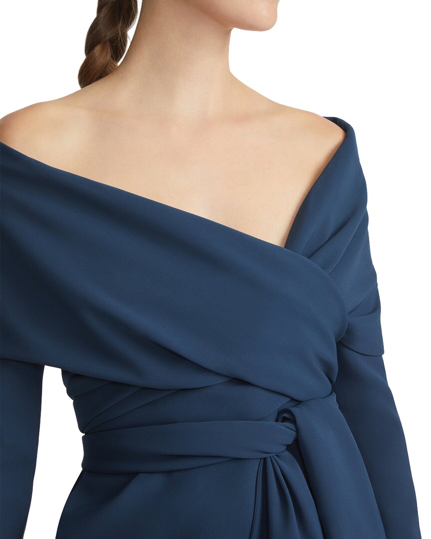 Lafayette 148 New York Portrait Collar Wrap Jacket