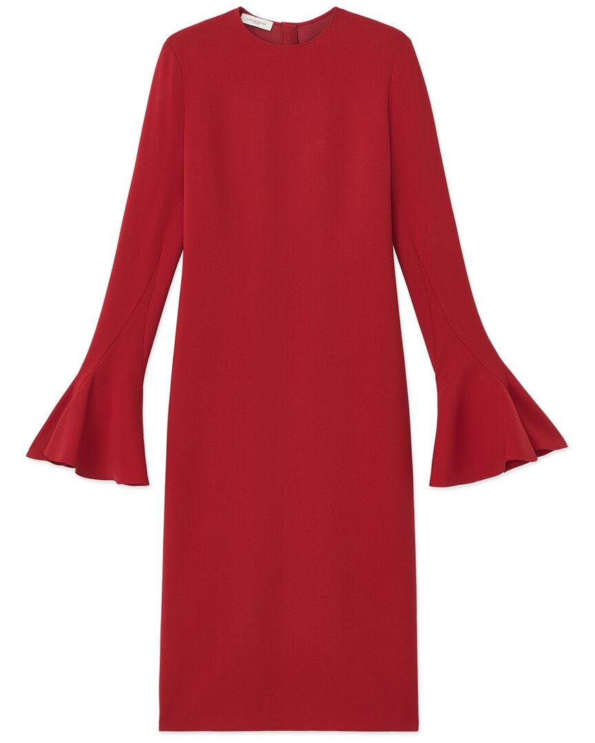 Lafayette 148 New York Godet Sleeve Dress