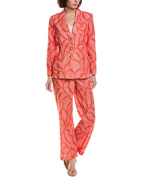 Nanette Nanette Lepore 2Pc Jacket & Pant Suit Set