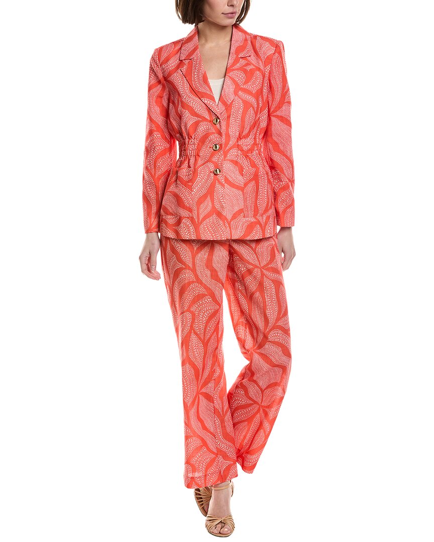 Nanette Nanette Lepore 2Pc Jacket & Pant Suit Set