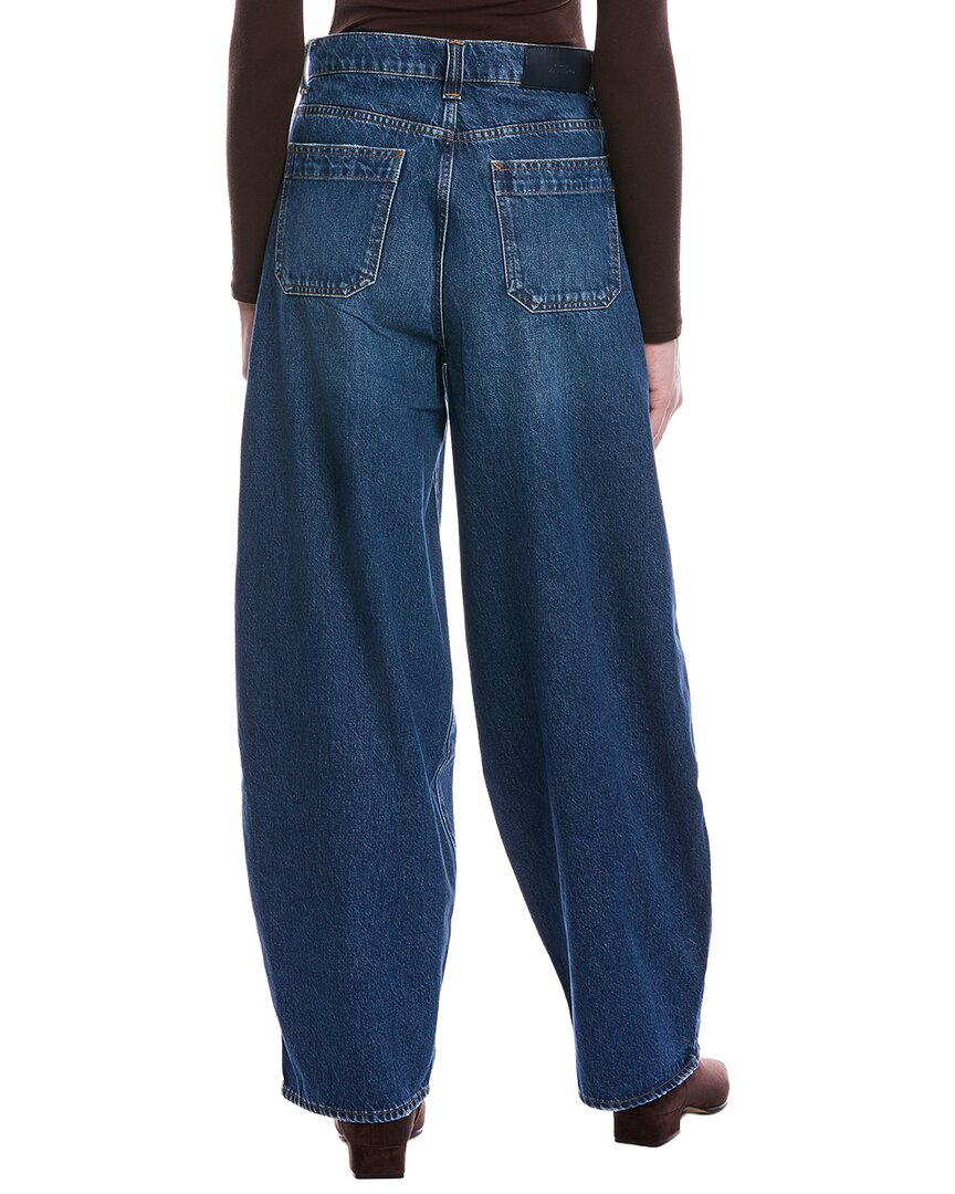 7 For All Mankind Le Blue Studded Balloon Jean