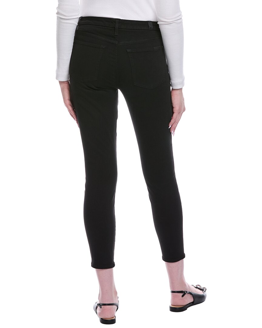 7 For All Mankind Black Ankle Skinny Jean